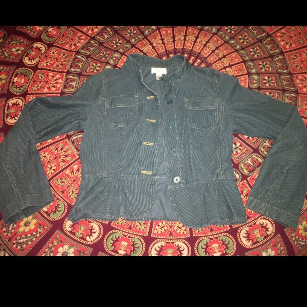 Ann Taylor Loft unique blazer jacket Sz 2 4 6